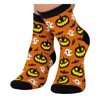 Halloween Zokni Tökökkel és Szellemekkel