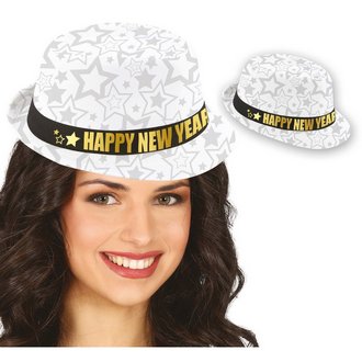 Happy New Year Gangszter Kalap Szilveszterre, Fehér