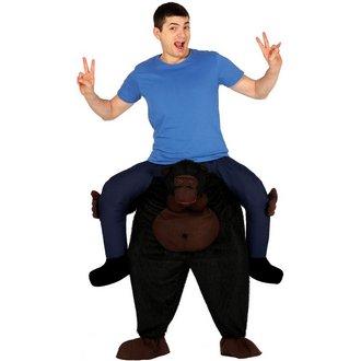 Hátamon Gorilla Vicces Jelmez Felnőtteknek