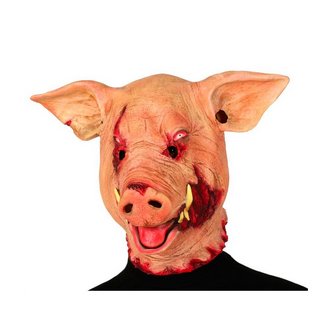 Horror Disznó Maszk Felnőtteknek Halloweenre