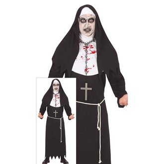 Ijesztő Apáca Férfi Jelmez Halloweenre