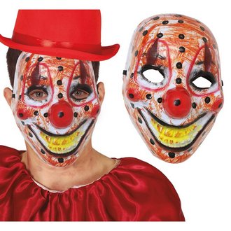 Ijesztő Bohóc Maszk Felnőtteknek Halloweenre