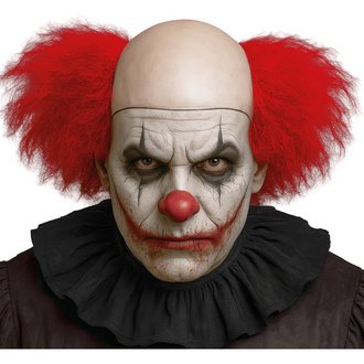 Ijesztő Kopasz Bohóc Paróka Férfiaknak Halloweenre