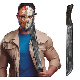Ijesztő Machete Kiegészítő Halloweenre, 68 cm