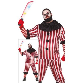 Ijesztő Ördög Bohóc Férfi Jelmez Halloweenre