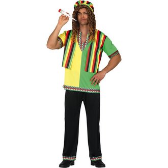 Jamaikai Rasta Férfi Jelmez Szett Legénybúcsúra