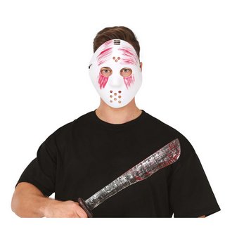Jason Stílusú Véres Hoki Maszk Halloweenre
