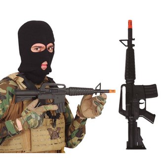 Játék M-16 Gépkarabély, 52 cm
