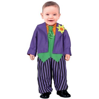 Joker Csecsemő Jelmez Szett Halloweenre