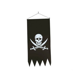 Kalóz Banner Zászló, 40x80 cm