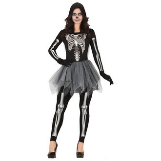 Kapucnis Csontváz Női Jelmez Halloweenre