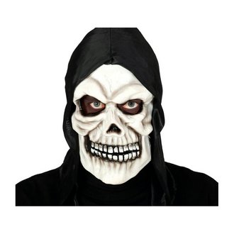 Kapucnis Koponya Maszk Felnőtteknek Halloweenre