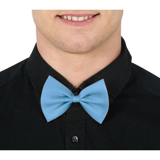 Kék Csokornyakkendő Férfiaknak, 11 cm