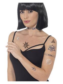 Kék-Fekete Okkult Tetoválások