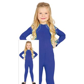 Kék Gyerek Unisex Teljes Testruha Jelmez