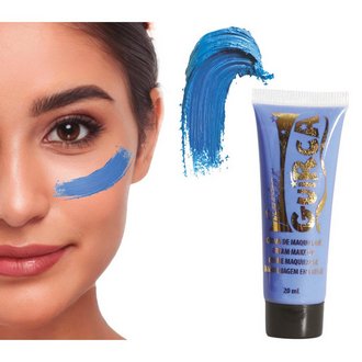 Kék Krém Smink Halloweenre, 20 ml