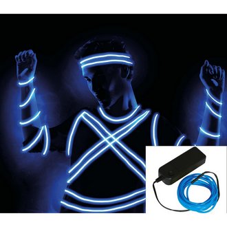 Kék LED Fényszál,  5 méter
