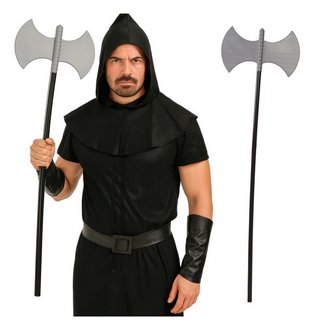Kétélű Balta Jelmez Kiegészítő Halloweenre, 100 cm