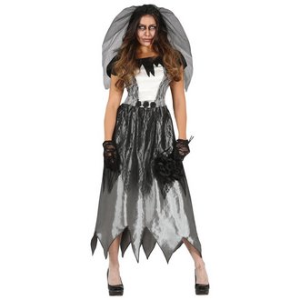 Kísértet Menyasszony Női Jelmez Halloweenre