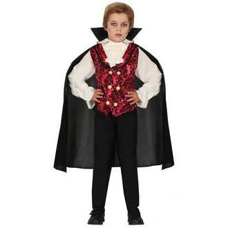Klasszikus Vámpír Fiú Jelmez Halloweenre