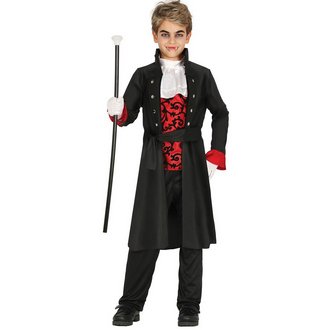 Klasszikus Vámpír Fiú Jelmez Halloweenre