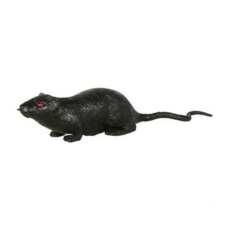 Latex Patkány Dekoráció Halloweenre, 10 cm