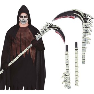 Levehető Csont Kasza Halloweenre, 150 cm