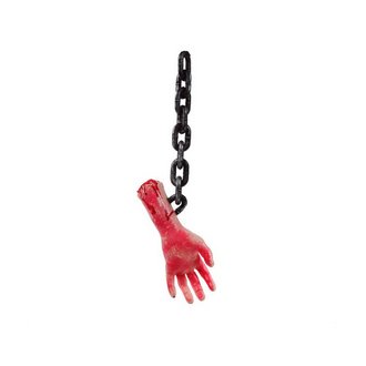 Lógó Levágott Kéz Láncon Halloween Dísz, 40 cm