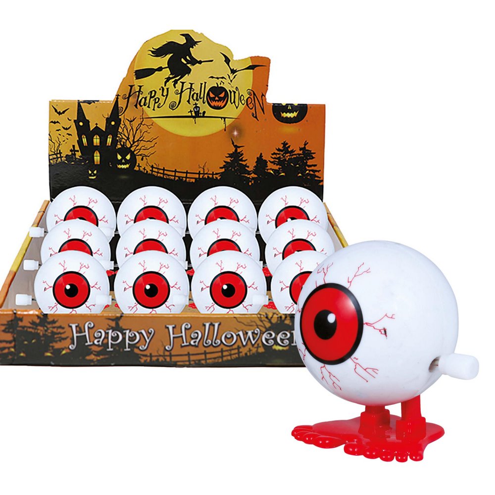 12 db Sétáló Szemgolyó Szett Halloweenre, 5 cm