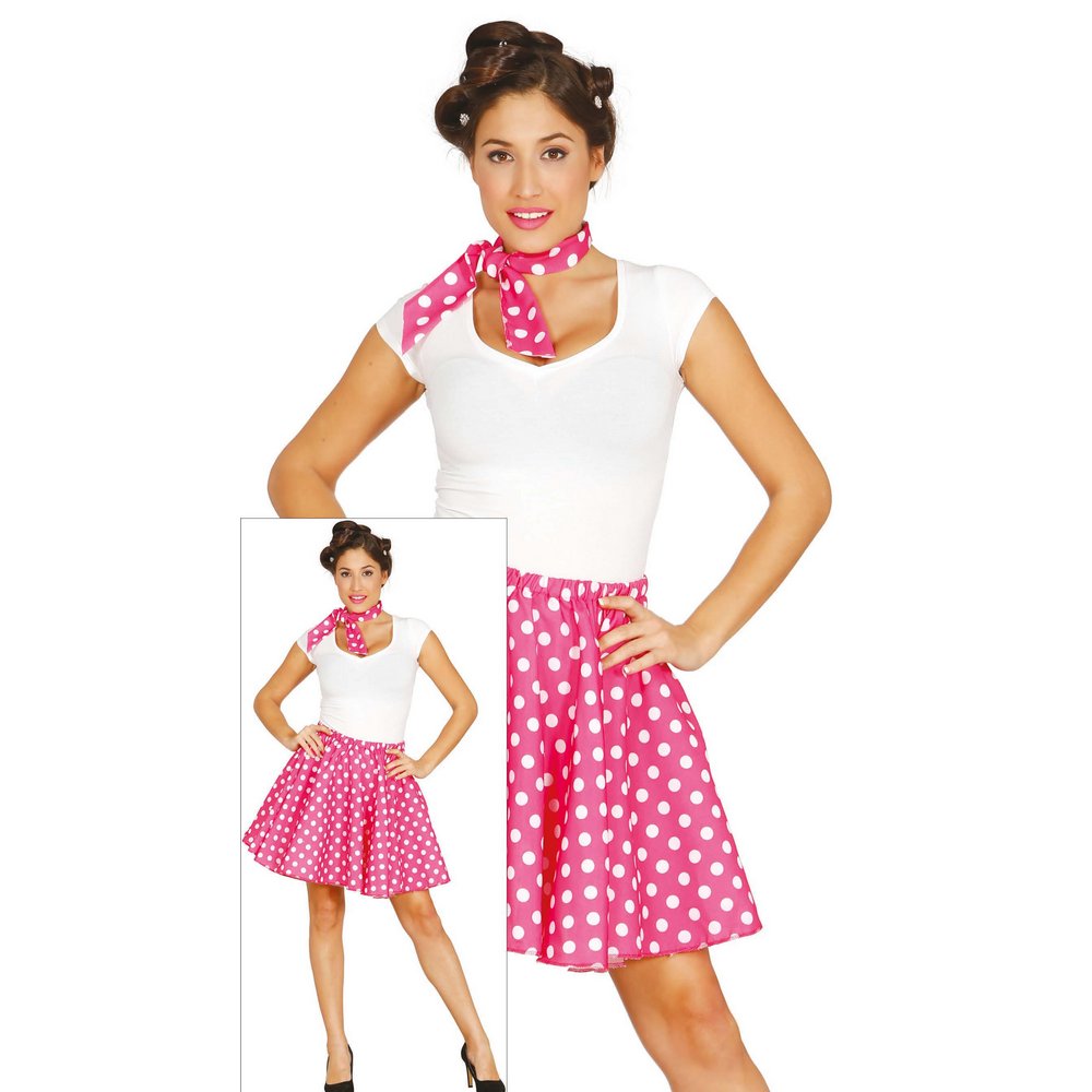 50-es Évek Pin Up Női Jelmez Szett