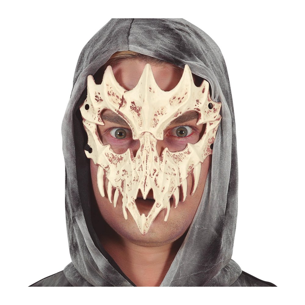 Agyaras Csontmaszk Halloweenre