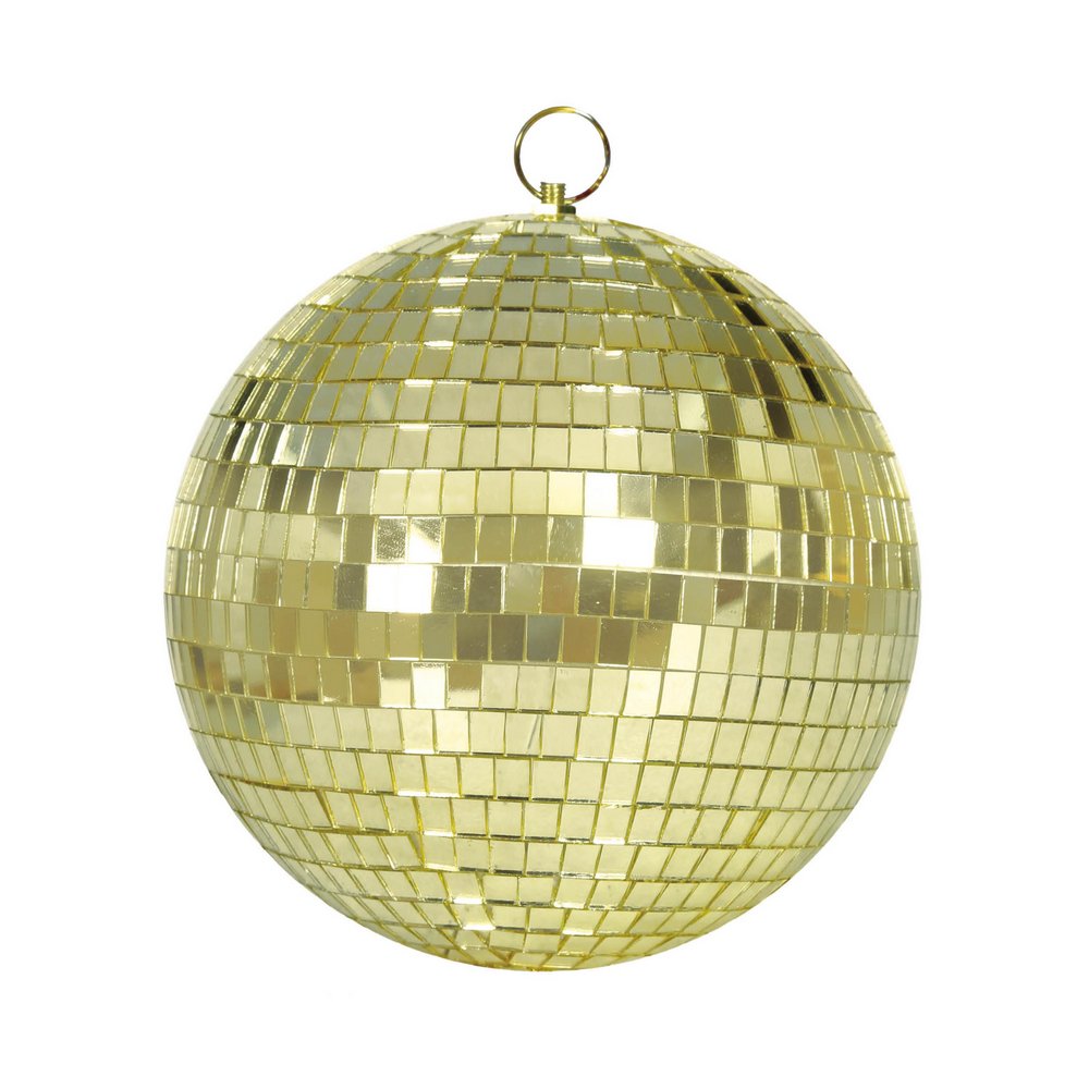 Arany Disco Gömb Partikellék, 30 cm