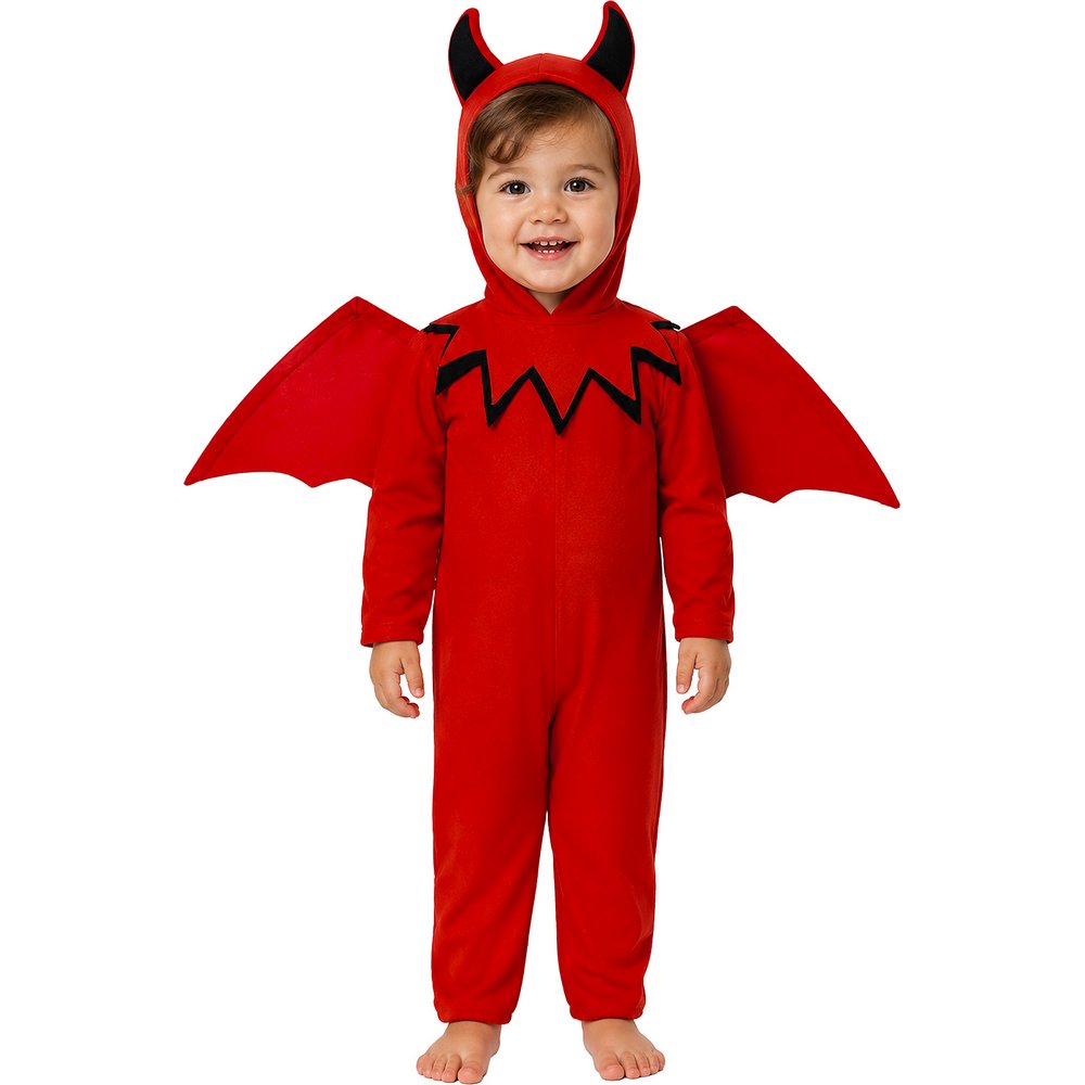 Aranyos Ördög Jelmez Szett Csecsemőknek Halloweenre