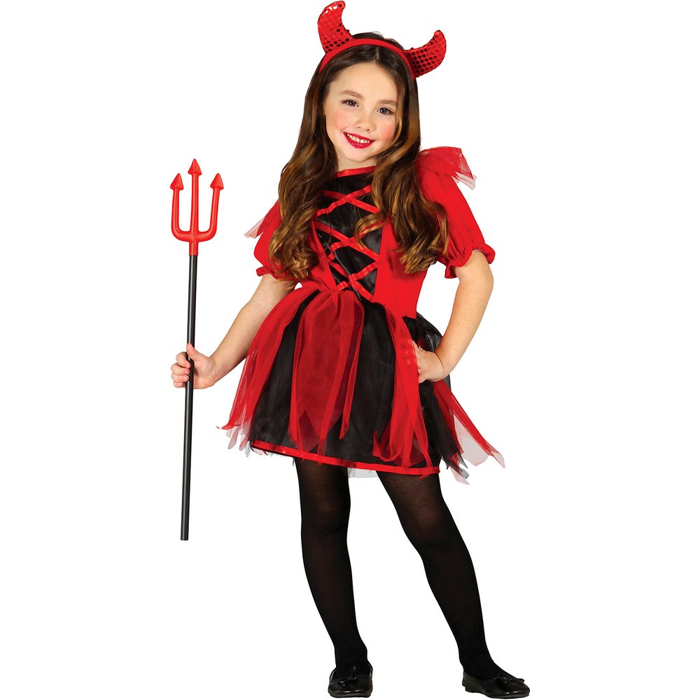 Aranyos Ördög Lány Jelmez Halloweenre