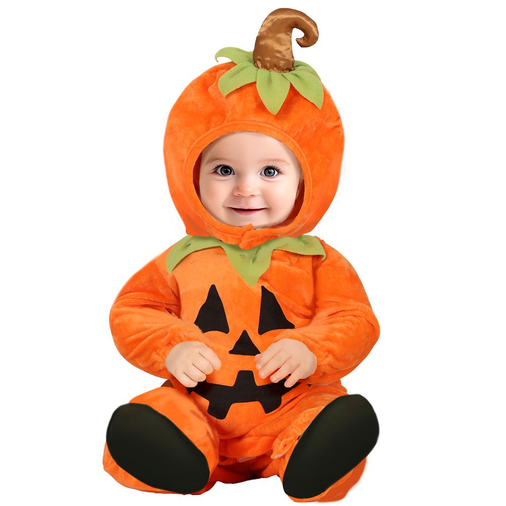 Aranyos Plüss Tök Jelmez Csecsemőknek Halloweenre, 12 - 18 Hónap