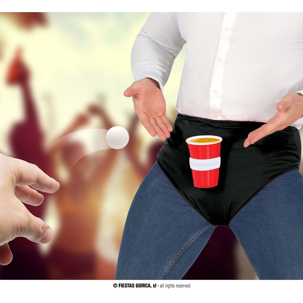 Beer-Pong Játék Alsónadrág Szett Férfiaknak Legénybúcsúra