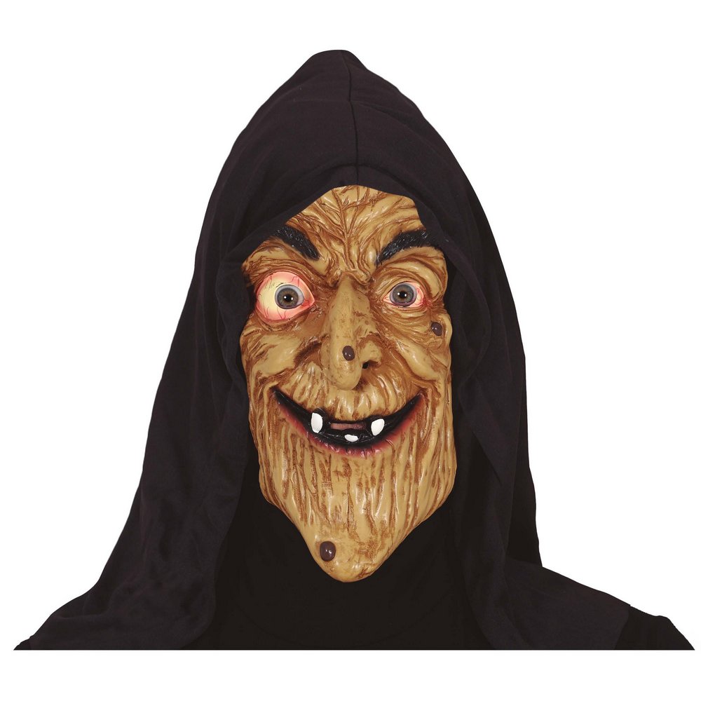 Boszorkány Maszk Kapucnival Halloweenre