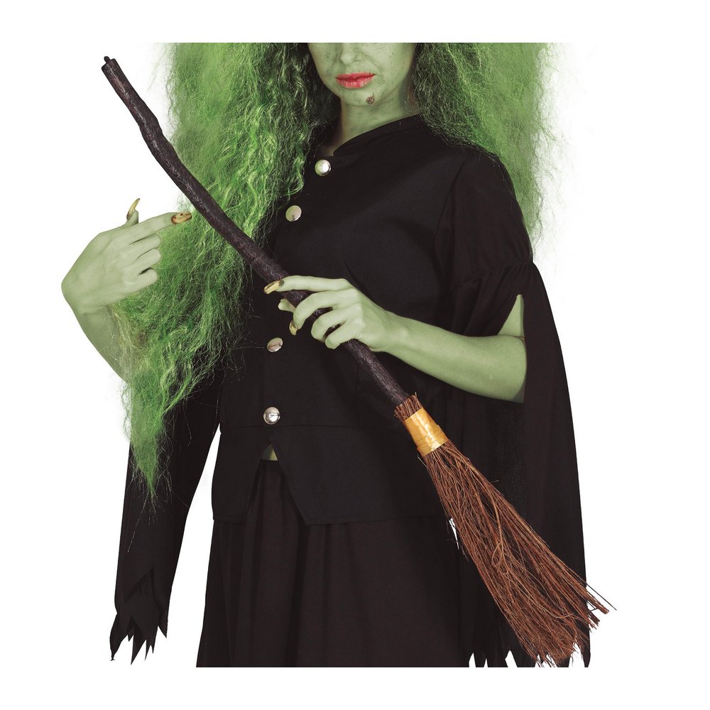 Boszorkány Seprű Halloweenre, 90 cm
