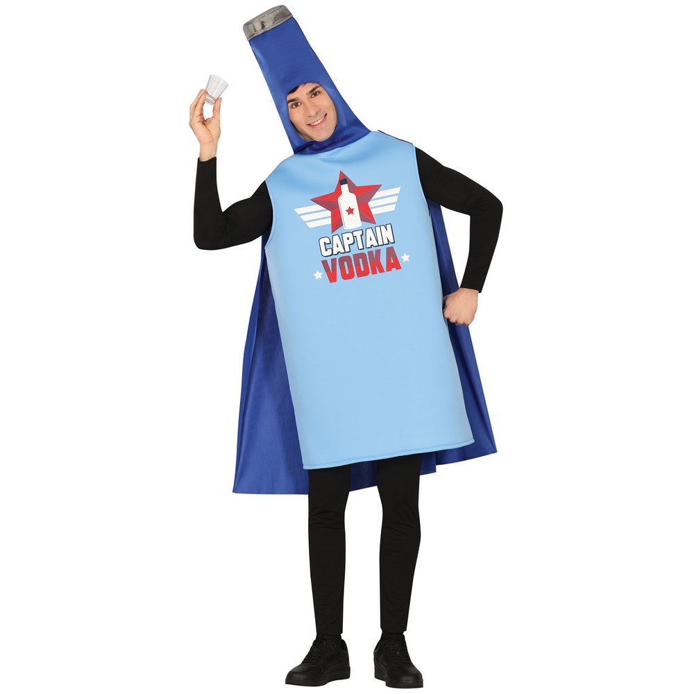 Captain Vodka Palack Jelmez Férfiaknak Legénybúcsúra