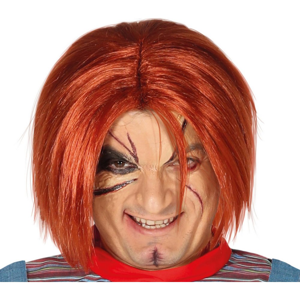 Chucky Gyilkos Baba Paróka Felnőtteknek Halloweenre