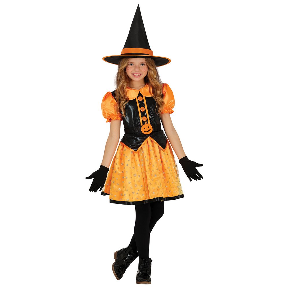 Csillogó Boszorkány Lány Jelmez Halloweenre, 3 - 4 Év