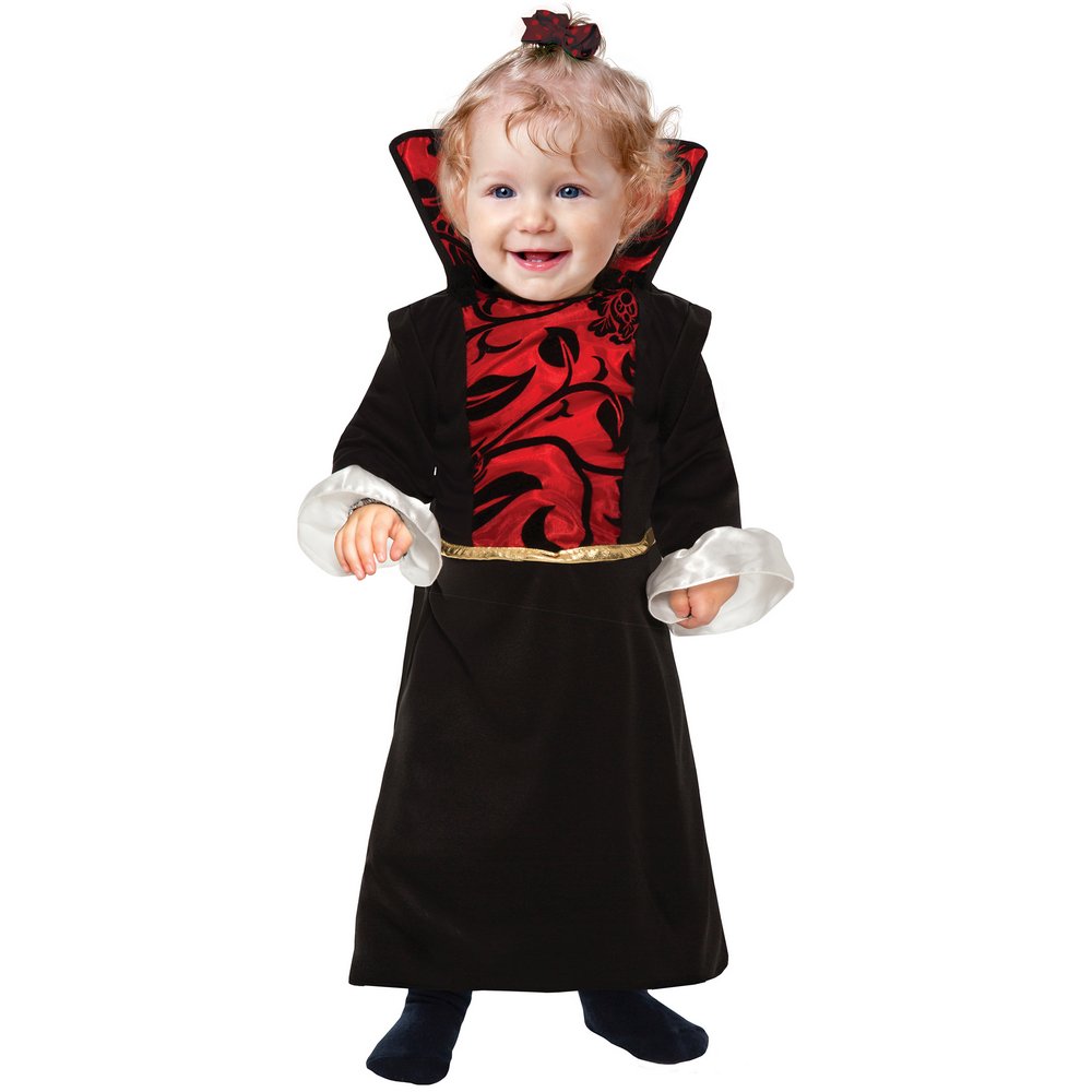 Cuki Vámpír Jelmez Csecsemő Lányoknak Halloweenre, 12 - 18 Hónap