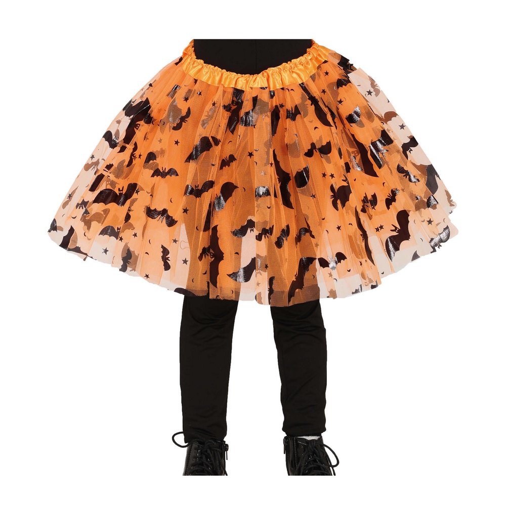 Denevéres Tüll Szoknya Lányoknak Halloweenre, 30 cm
