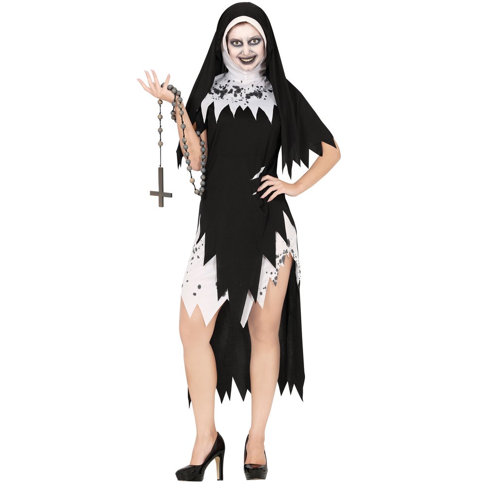 Elátkozott Apáca Női Jelmez Halloweenre