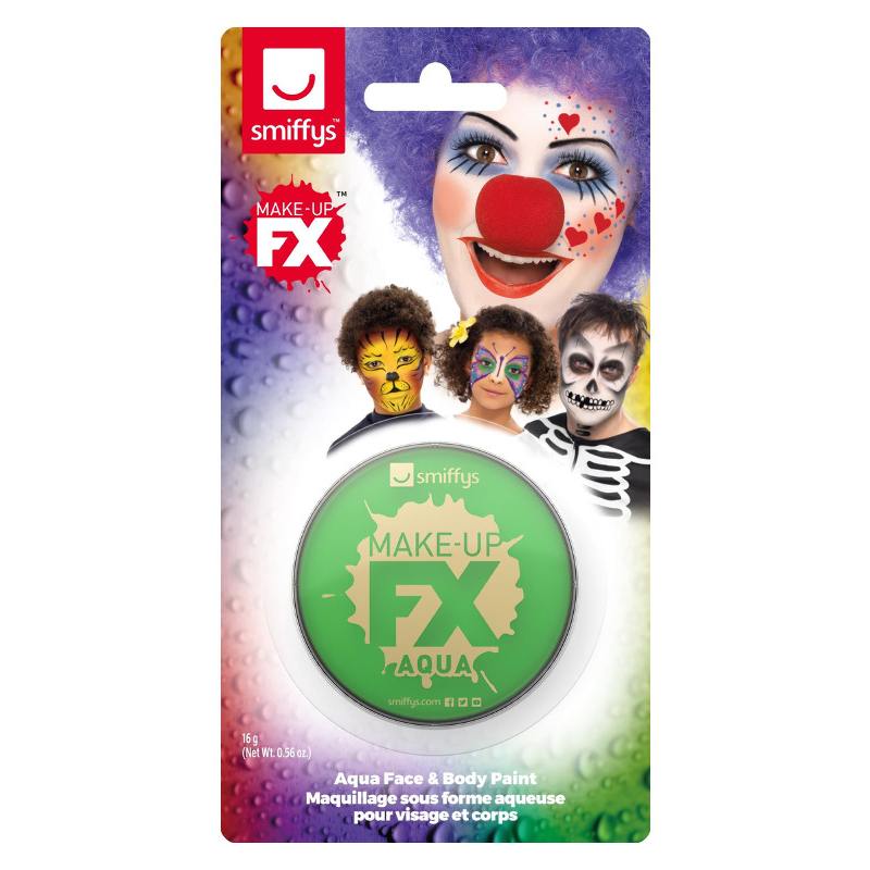 Élénk Zöld Vízbázisú Arcfesték Make-Up Fix - 16 ml