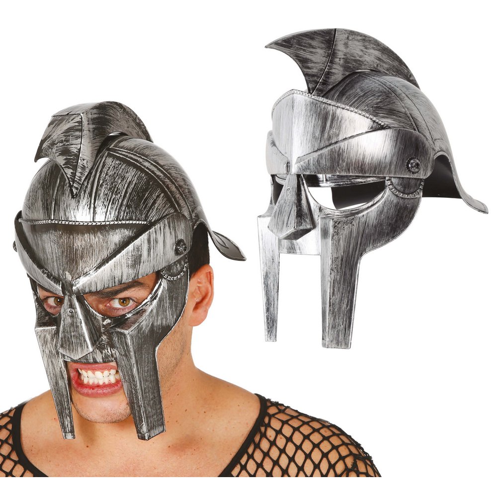 Ezüst Gladiátor Sisak Férfiaknak