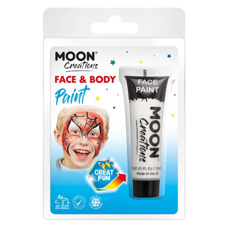 Fehér Arc- és Testfesték Csomagolásban - 12 ml