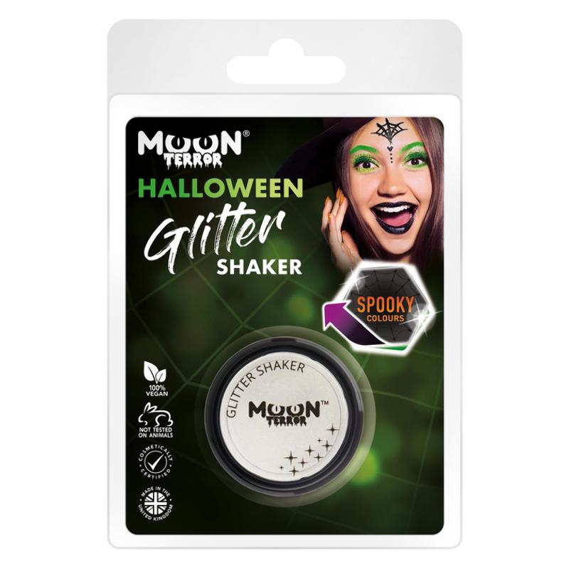Fehér Csillámpor Csomagolásban Halloweenre - 5 g