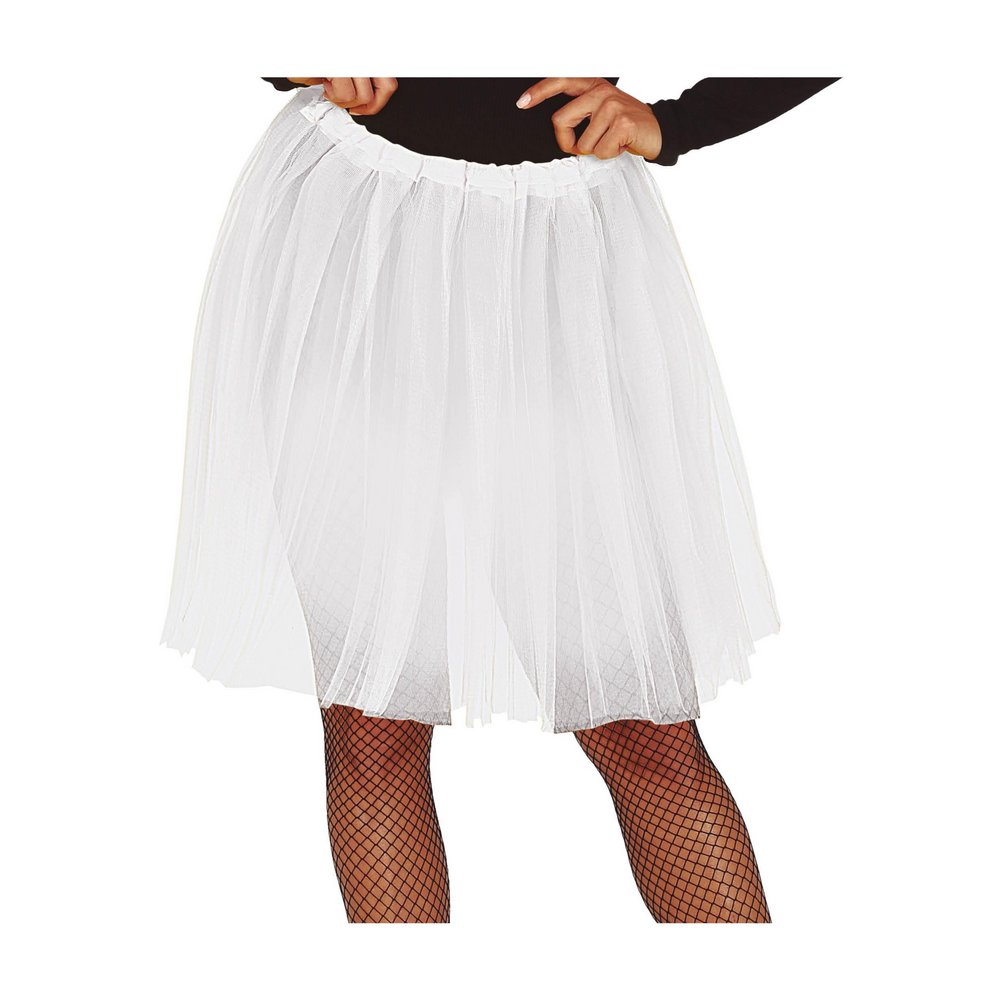 Fehér Női Tütü Szoknya, 60 cm