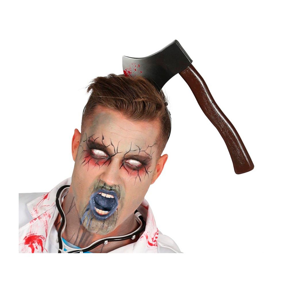 Fejszés Fejpánt Halloweenre, 28 cm